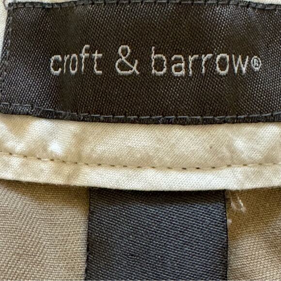 Croft & Barrow khaki golf casual shorts size 42
 b27 - Picture 2 of 5